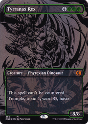 Tyrranax Rex (ONE-355) - Phyrexia: All Will Be One (Borderless) Foil