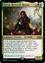 Yenna, Redtooth Regent (PPWOE-219) - Wilds of Eldraine Promos Foil