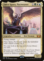 Falco Spara, Pactweaver (PPSNC-186) - Streets of New Capenna Promos Foil