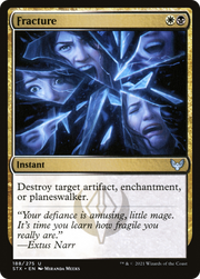 Fracture (STX-188) - Strixhaven: School of Mages Foil