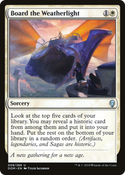 Board the Weatherlight (DOM-008) - Dominaria
