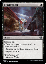 Heartless Act (CMM-166) - Commander Masters Foil
