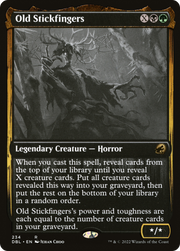 Old Stickfingers (DBL-234) - Innistrad: Double Feature Foil