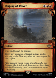 Display of Power (LTR-570) - The Lord of the Rings: Tales of Middle-earth: (Showcase) Foil