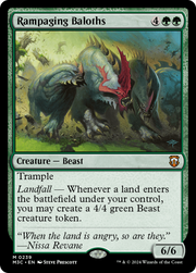 Rampaging Baloths (M3C-239) - Modern Horizons 3 Commander Foil