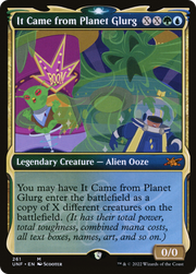 It Came from Planet Glurg (UNF-261) - Unfinity: (Showcase) Foil