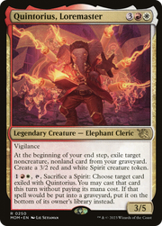 Quintorius, Loremaster (MOM-250) - March of the Machine