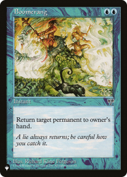 Boomerang (LIST-MIR-56) - The List