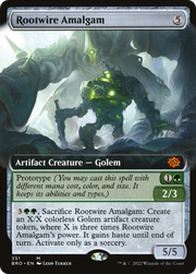 Rootwire Amalgam (BRO-351) - The Brothers' War: (Extended Art) Foil