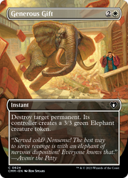 Generous Gift (CMM-624) - Commander Masters (Borderless)