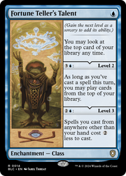 Fortune Teller's Talent (BLC-014) - Bloomburrow Commander