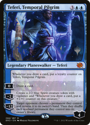 Teferi, Temporal Pilgrim (PPBRO-66P) - The Brothers' War Promos Foil