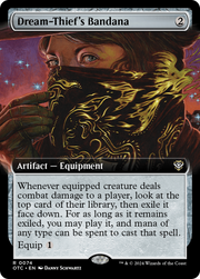 Dream-Thief's Bandana (OTC-074) - Outlaws of Thunder Junction Commander: (Extended Art)