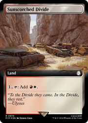 Sunscorched Divide (PIP-973) - Fallout: (Extended Art) Foil