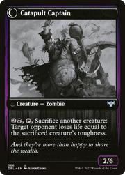 Catapult Fodder // Catapult Captain (DBL-366) - Innistrad: Double Feature: (Double Faced Transform)