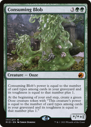 Consuming Blob (PPMID-177) - Innistrad: Midnight Hunt Promos Foil