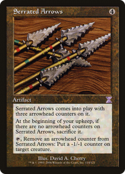 Serrated Arrows (TSB-114) - Time Spiral Timeshifted Foil