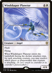 Windshaper Planetar (CLB-050) - Commander Legends: Battle for Baldur's Gate Foil