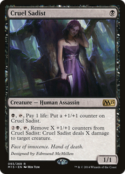 Cruel Sadist (M15-093) - Magic 2015 Foil
