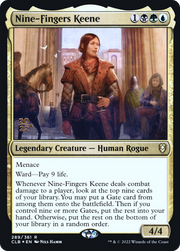 Nine-Fingers Keene (PRE-289S) - Battle for Baldur's Gate Promos Foil