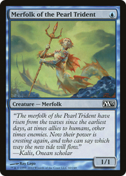 Merfolk of the Pearl Trident (M13-060) - Magic 2013 Foil