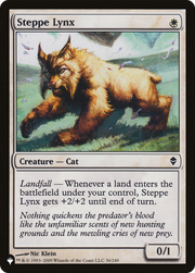 Steppe Lynx (LIST-ZEN-36) - The List