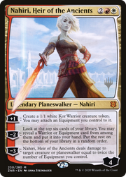 Nahiri, Heir of the Ancients (PPZNR-230P) - Zendikar Rising Promos Foil