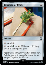 Talisman of Unity (WHO-254) - Doctor Who