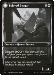 Beloved Beggar // Generous Soul (DBL-003) - Innistrad: Double Feature: (Double Faced Transform)