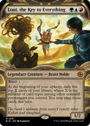 Loot, the Key to Everything (BIG-051) - The Big Score: (Showcase) Foil