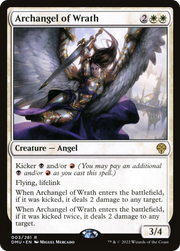 Archangel of Wrath (PPDMU-03P) - Dominaria United Promos Foil
