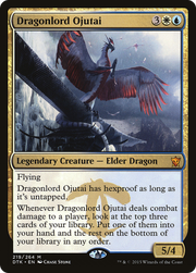Dragonlord Ojutai (DTK-219) - Dragons of Tarkir