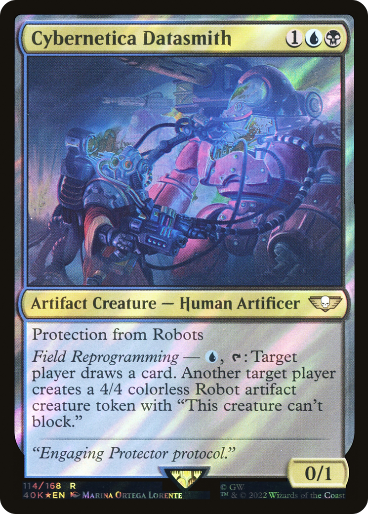 Cybernetica Datasmith (40K-114) - Warhammer 40,000 Commander Foil