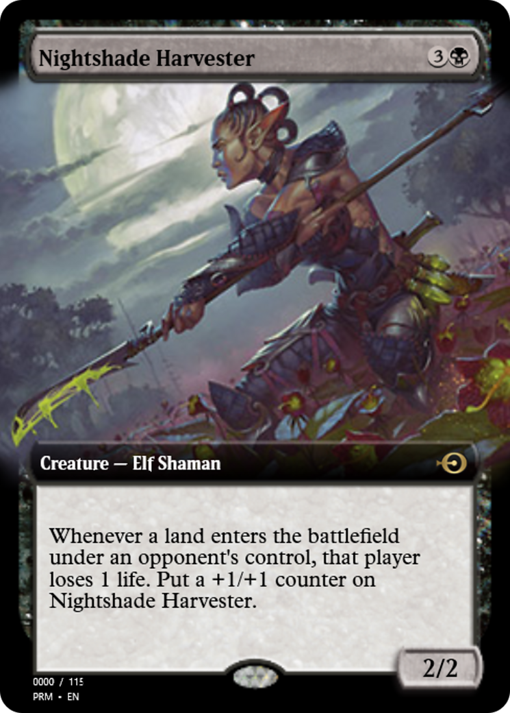 Nightshade Harvester (PRM-86024) - Magic Online Promos