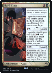 Bard Class (AFR&-217A) - Adventures in the Forgotten Realms Promos Foil