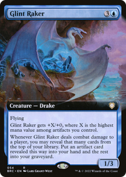 Glint Raker (BRC-054) - The Brothers' War Commander: (Extended Art)