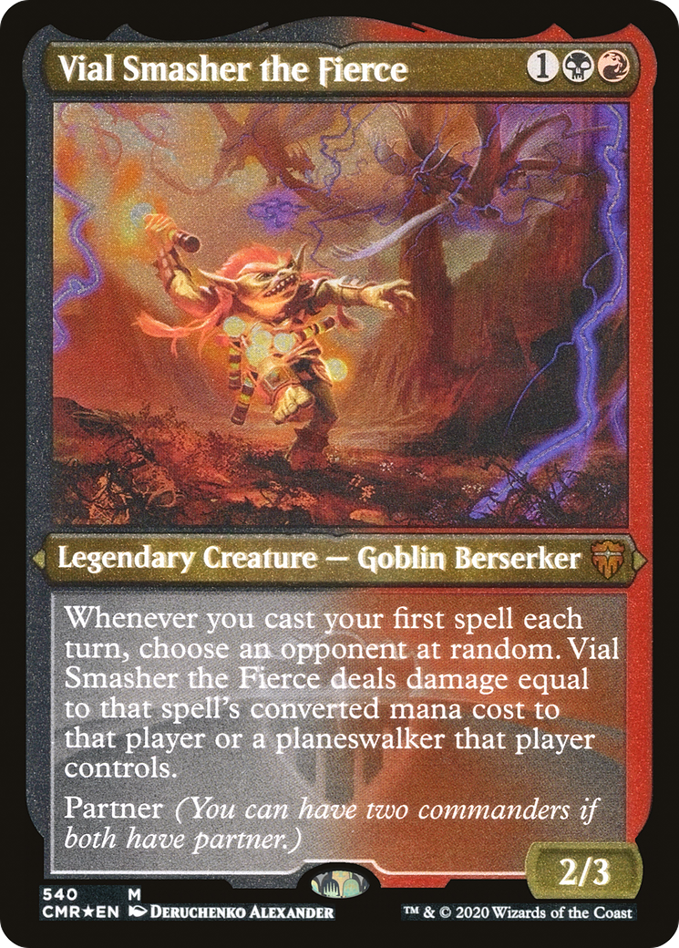 Vial Smasher the Fierce (CMR-540) - Commander Legends Etched Foil