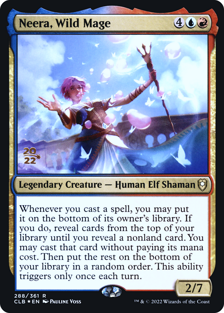 Neera, Wild Mage (PRE-288S) - Battle for Baldur's Gate Promos Foil