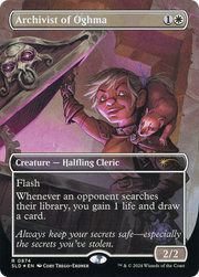 Archivist of Oghma (SLD-874) - Secret Lair Drop (Borderless) Foil