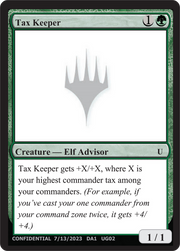 Tax Keeper (UNK-UG02B) - Unknown Event