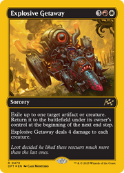 Explosive Getaway (DFT-479) - Aetherdrift Foil