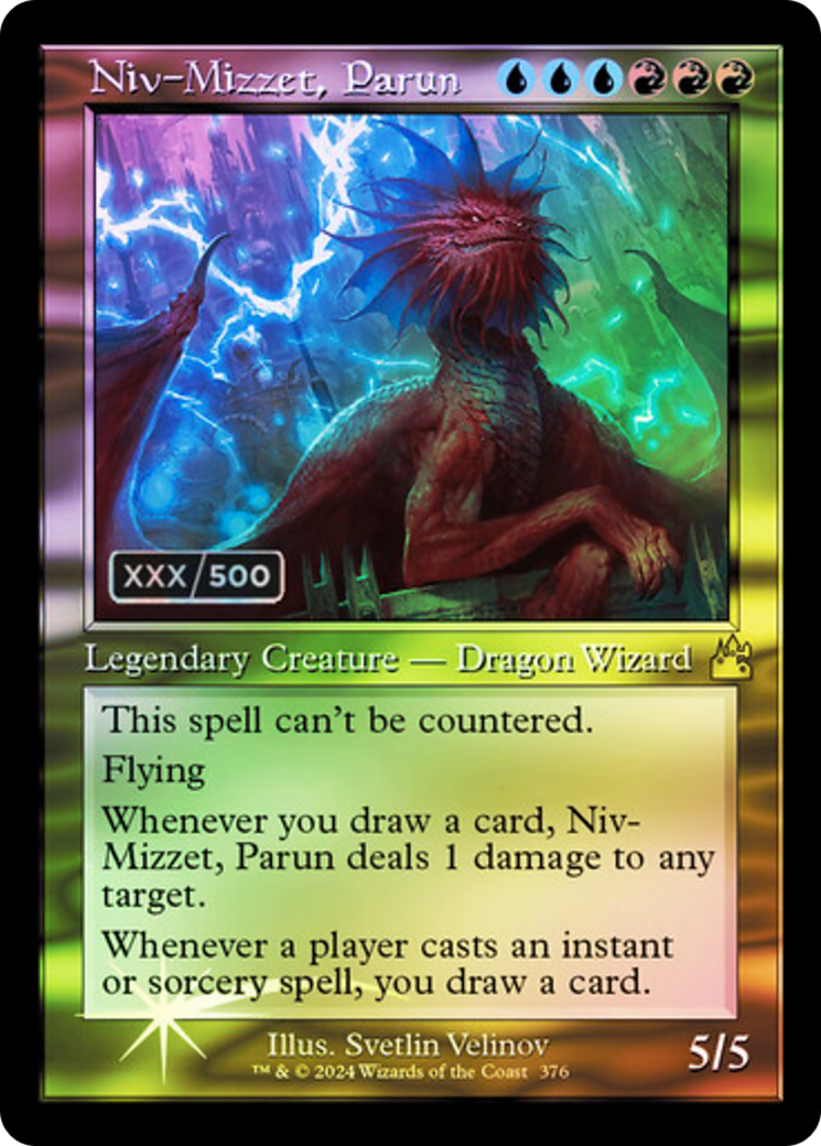 Niv-Mizzet, Parun (RVR-376) - Ravnica Remastered Foil