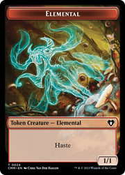Elemental (TCMM-024) - Commander Masters Tokens Foil