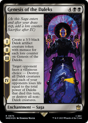 Genesis of the Daleks (WHO-674) - Doctor Who Foil