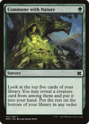 Commune with Nature (MM2-142) - Modern Masters 2015 Foil