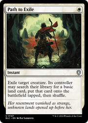 Path to Exile (BLC-147) - Bloomburrow Commander