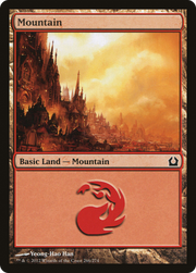 Mountain (RTR-266) - Return to Ravnica Foil