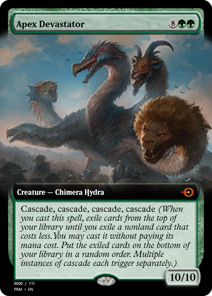 Apex Devastator (PRM-86000) - Magic Online Promos Foil