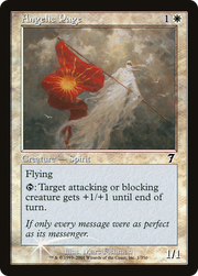 Angelic Page (7ED-01★) - Seventh Edition Foil