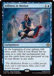 Stillness in Motion (TDM-059) - Tarkir: Dragonstorm: (enchantment) Foil